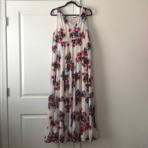 Jessica Simpson Floral Maternity Dress